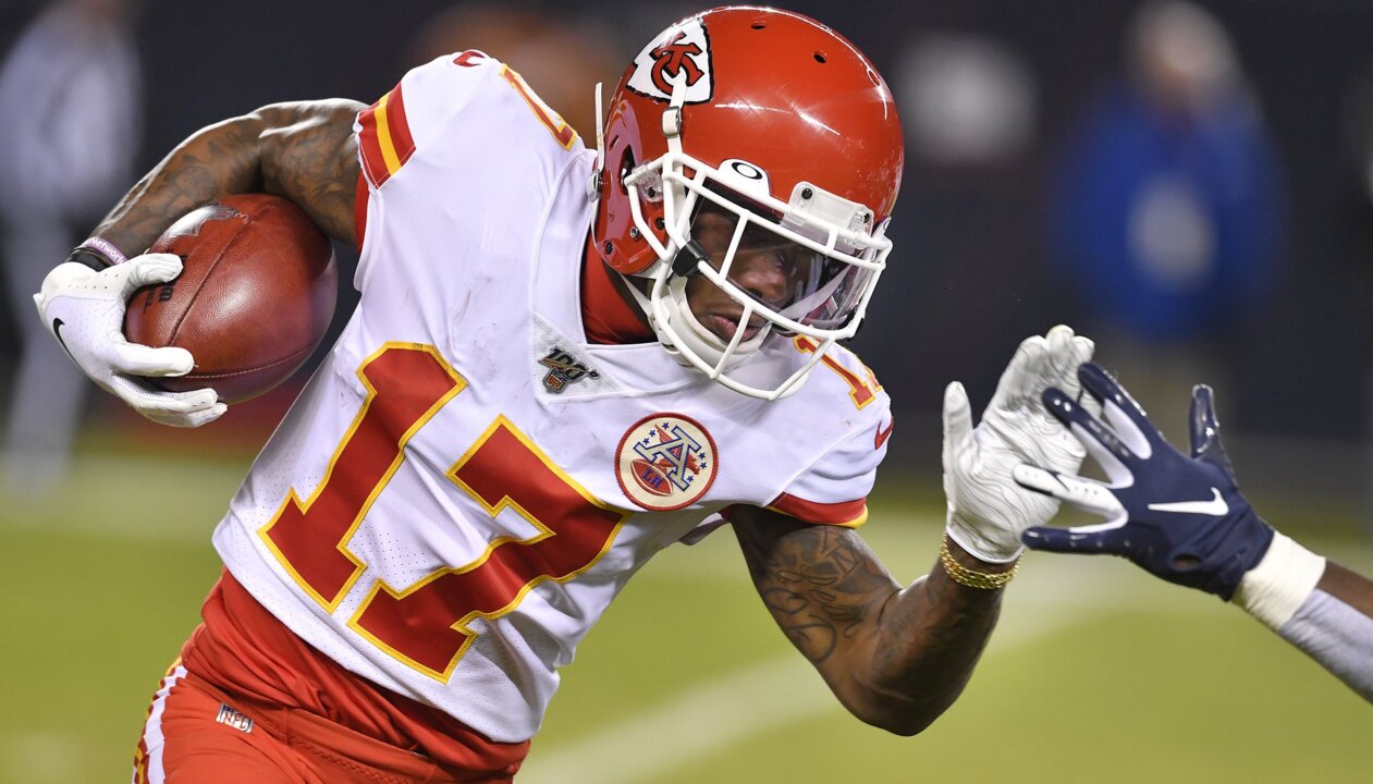 KC Chiefs see growth in rookie wide receiver Mecole Hardman