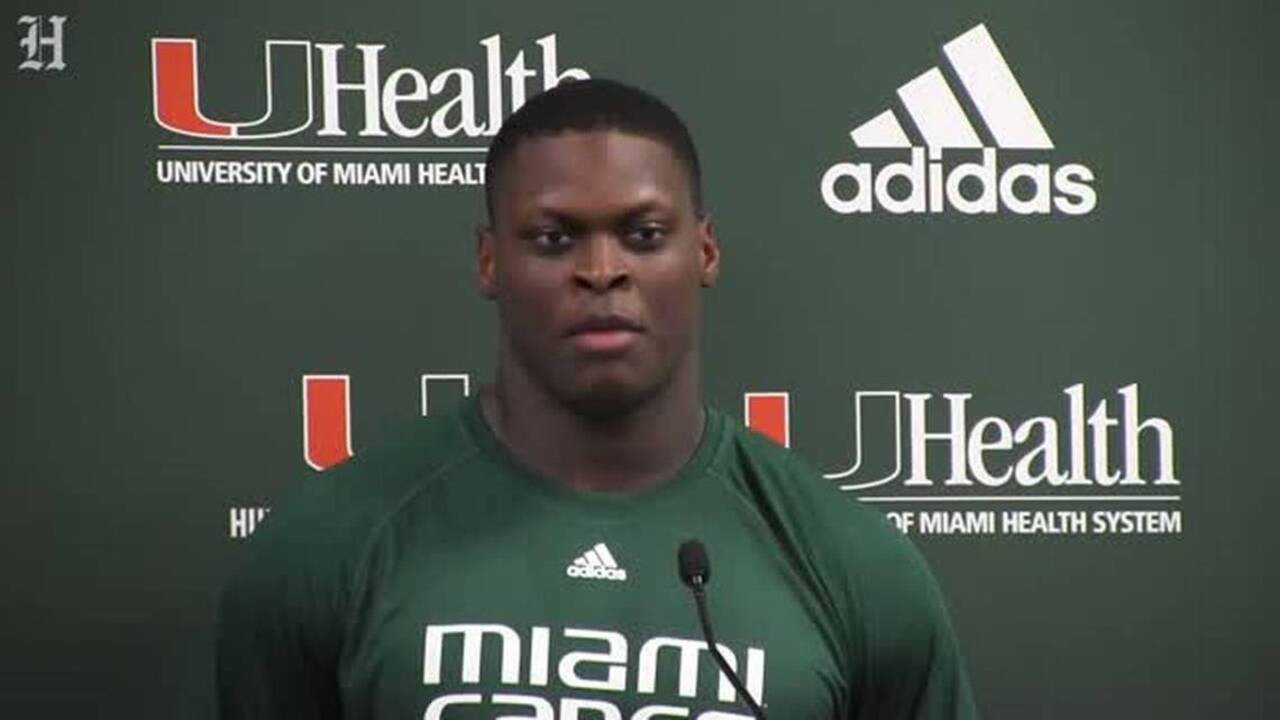 Shaquille Quarterman talks about UM's victory over Tech Miami