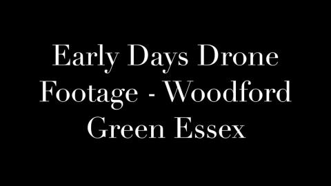 Drone Flight in Woodford Green Essex