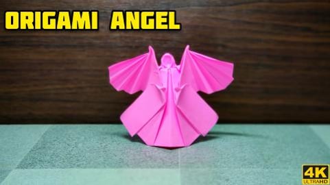How to make Origami Angel | Paper craft