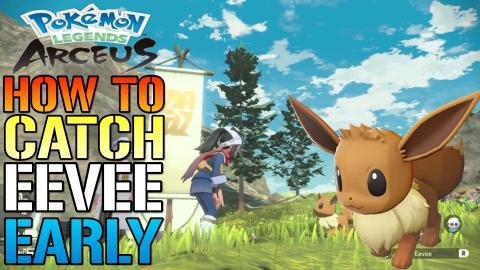 Pokemon Legends Arceus: How To Get Eevee Early In The Gam...