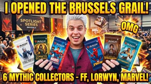 MTG Opening 6 Collector boosters at Spotlight series Brus...
