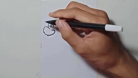 DRAW CARTOON EVIL ELF #SHORTS