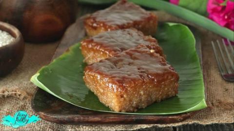 BIKO RECIPE WITH LATIK SAUCE - NOT TOO SWEET AND SUPER ST...