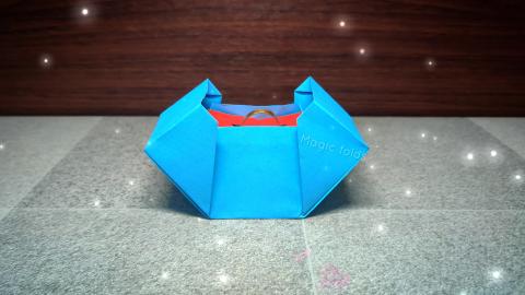 Origami Ring Pop-up box | Pop-up Box | Origami tutorial |...