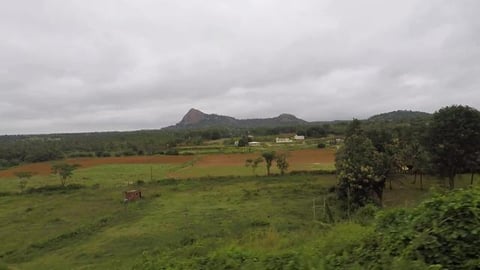 Outside View From Train | Karnataka