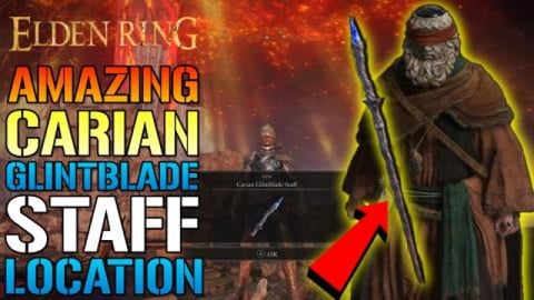 Elden Ring: AMAZING Carian Glintblade Staff! BOOST Glintb...