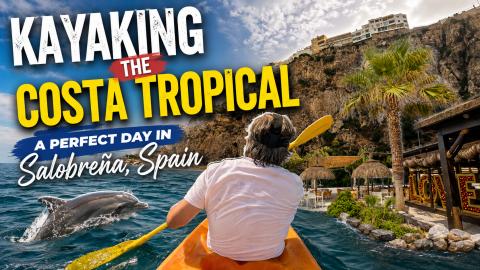 Kayaking in Salobrena Spain