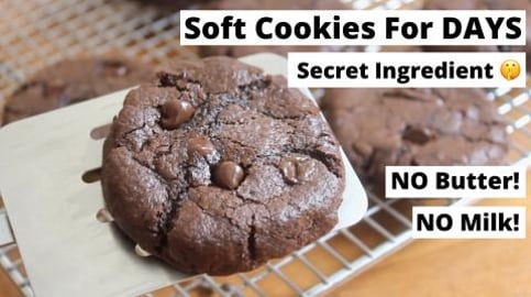 ???? Double Chocolate Cookies with a TWIST! Secret Ingred...