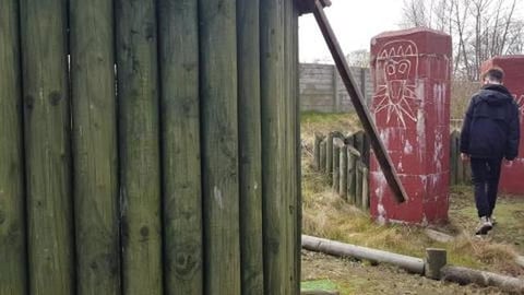 Cool abandoned holiday park