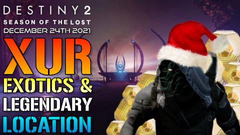 Destiny 2: XUR EXOTICS & LOCATION! Where Is XUR Today? (D...