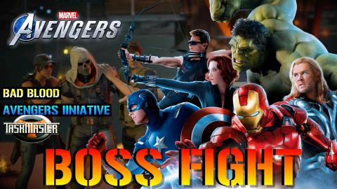 Marvels Avengers: Bad Blood BOSS FIGHT! Taskmaster VS Iro...