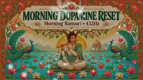Morning Dopamine Reset  Peaceful Bansuri • Raag Bhairav...
