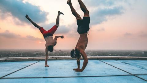 HANGING ON THE MARRIOTT ROOFTOP - Kochi, Kerala