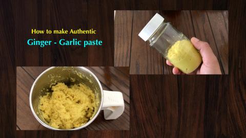 Ginger-Garlic Paste || By BB Chef