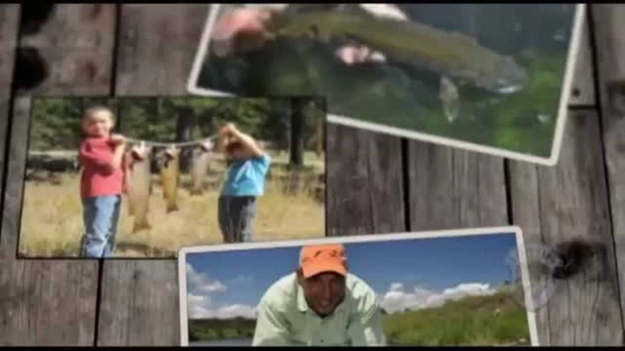 Float-tube fishing is a cool sport on a hot day