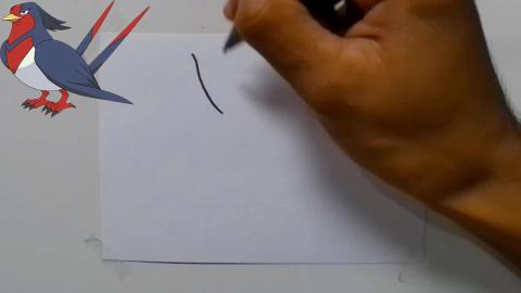 Drawing pokemon Swellow