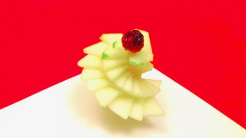 How to Carve a Stairway in an Apple