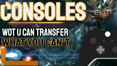Console Profile Transfers FAQ ELITE DANGEROUS
