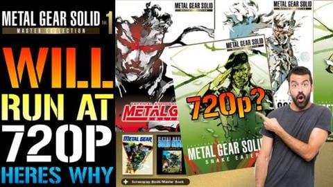 Metal Gear Solid: Master Collection Will RUN At 720p! On ...