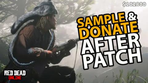 How To Sample & Donate After Patch in Red Dead Online