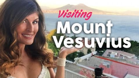 Visiting Mount Vesuvius in Naples, Italy 