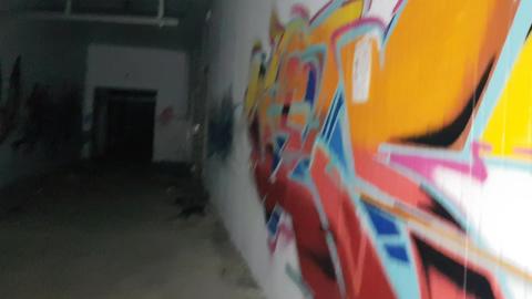 FOUND THIS INSIDE ABANDONED FACTORY AT NIGHT!