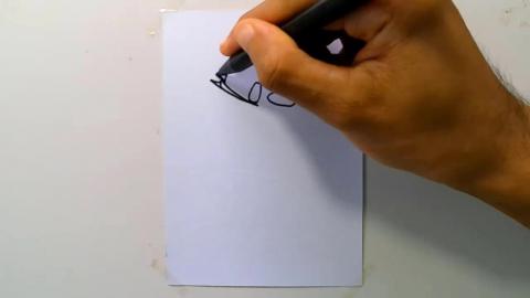 Draw Slang mummy cartoon graffiti shorts