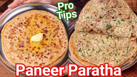 Paneer Paratha Recipe - Dhaba Style Cooking with Pro Tips...
