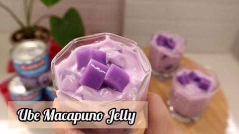 UBE MACAPUNO JELLY _ Pinoy Dessert | Taste Buds PH