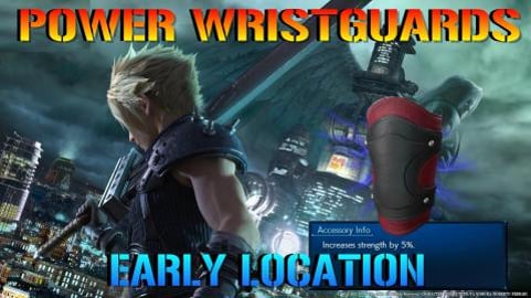 Final Fantasy 7 Remake: POWER WRISTGUARDS! | Early Locati...