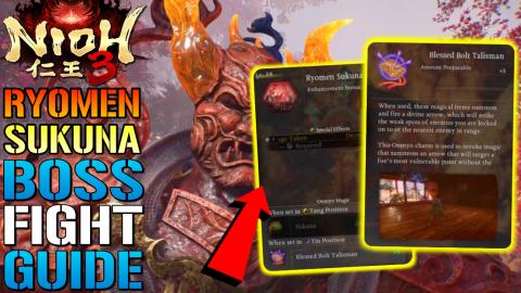 Nioh 3: "Ryomen Sukuna" BOSS Fight Guide! How To Get The ...