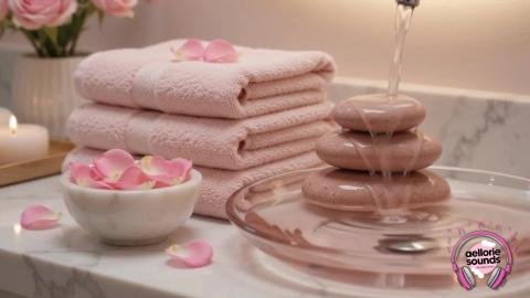 15-Minute Relaxing Spa Water Sounds - Peaceful Zen Ambien...
