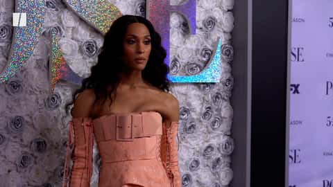 mj rodriguez golden globes dress The 2019 Golden Globes Were the Best Birthday Present For Pose's Mj Rodriguez