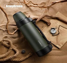 Portable Men's Outdoor Sports Thermos Cup Stainless Steel...