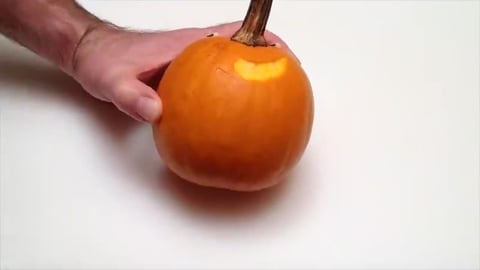 How to Carve a Smiling Pumpkin for Halloween