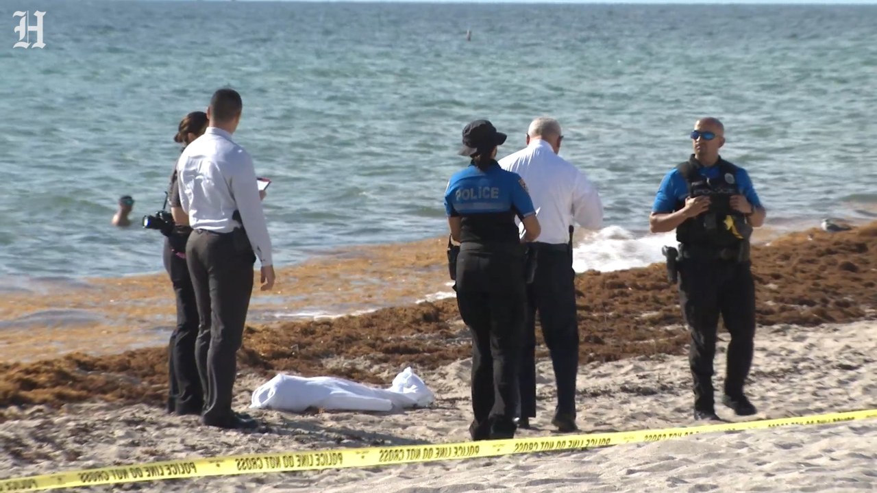 A Body Of A Dead Woman Was Found On The Shores Of Miami Beach Near 17th ...