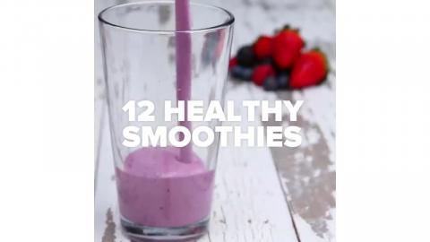 12 Healthy fruits Smoothie recipe