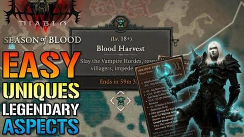 Diablo 4: How To Get EASY Uniques & FAST Legendary Aspect...