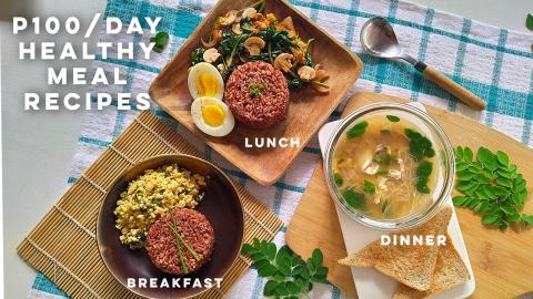 3 Healthy Meals for Breakfast, Lunch and Dinner all for $...