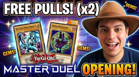 Yu-Gi-Oh! Master Duel opening 2 free pulls!