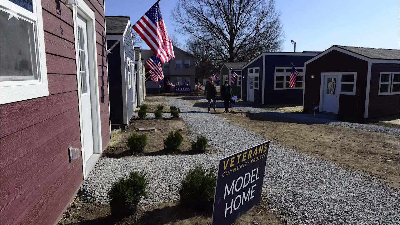 13 vets to move into tiny houses from the Veterans Community Project in