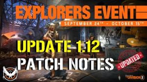 The Division 2: Update 1.12 Patch Notes | Exploit Fixes &...