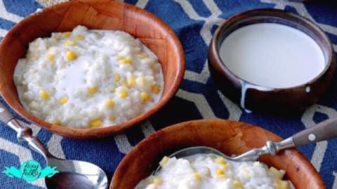 GINATAANG MAIS (FILIPINO RICE PUDDING)