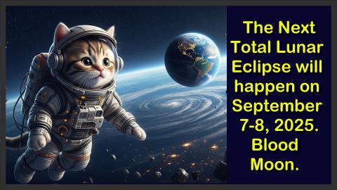 Total Lunar Eclipse 2025 September 7-8 Blood Moon