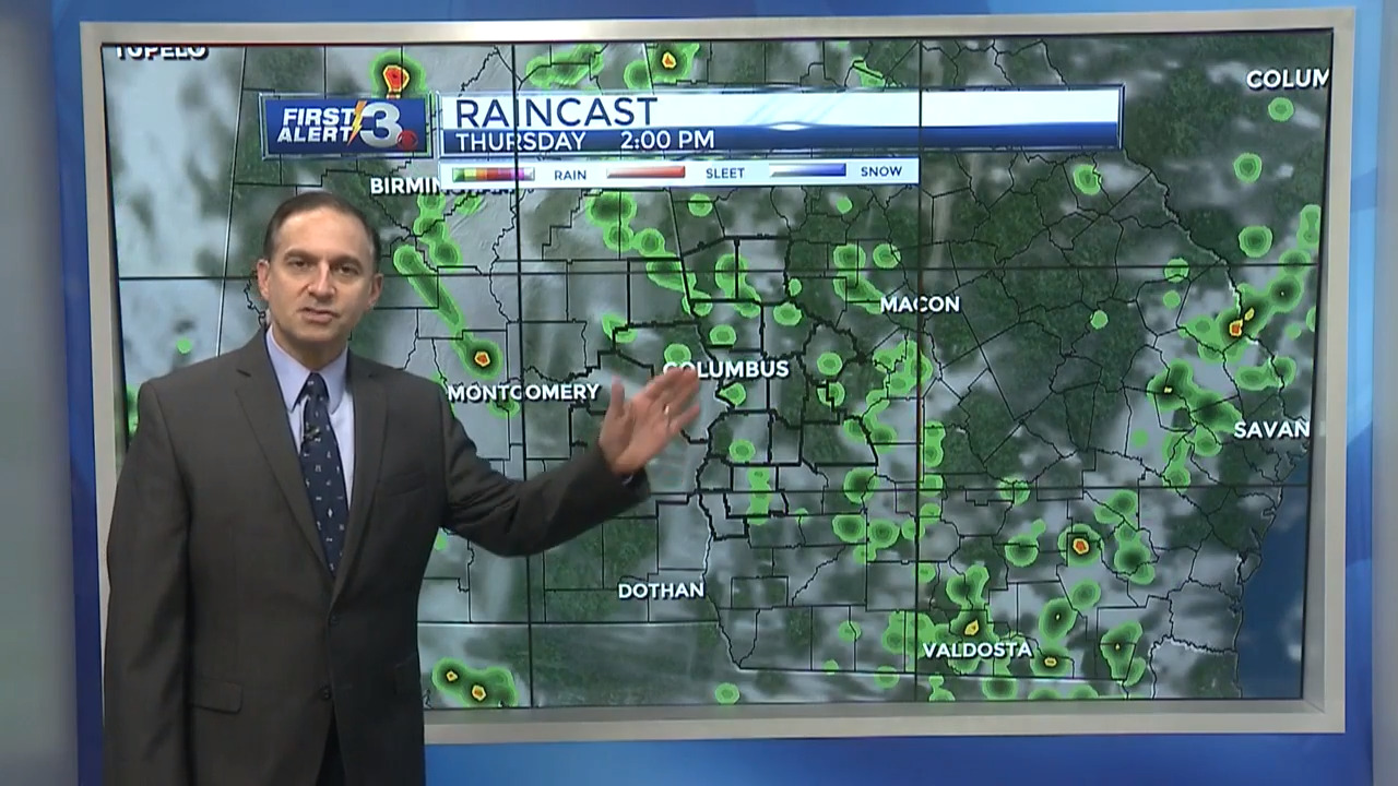 Columbus, Phenix City weather for September 6 from WRBL's Bob Jeswald