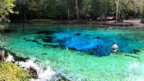 BEST Florida Natural Springs | Gilchrist Blue Springs