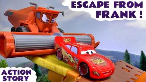 Disney Pixar Cars McQueen and Mater Escape from Frank Toy...