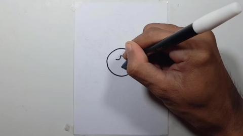 Drawing graffiti of spikes and razor wire shorts