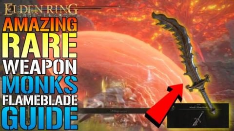 Elden Ring: SUPER RARE WEAPON! Monks Flameblade! Is AMAZI...